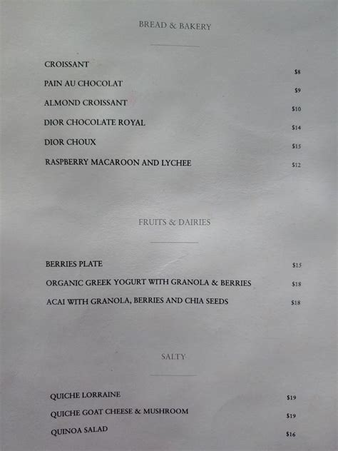 dior miami restaurant|dior restaurant menu.